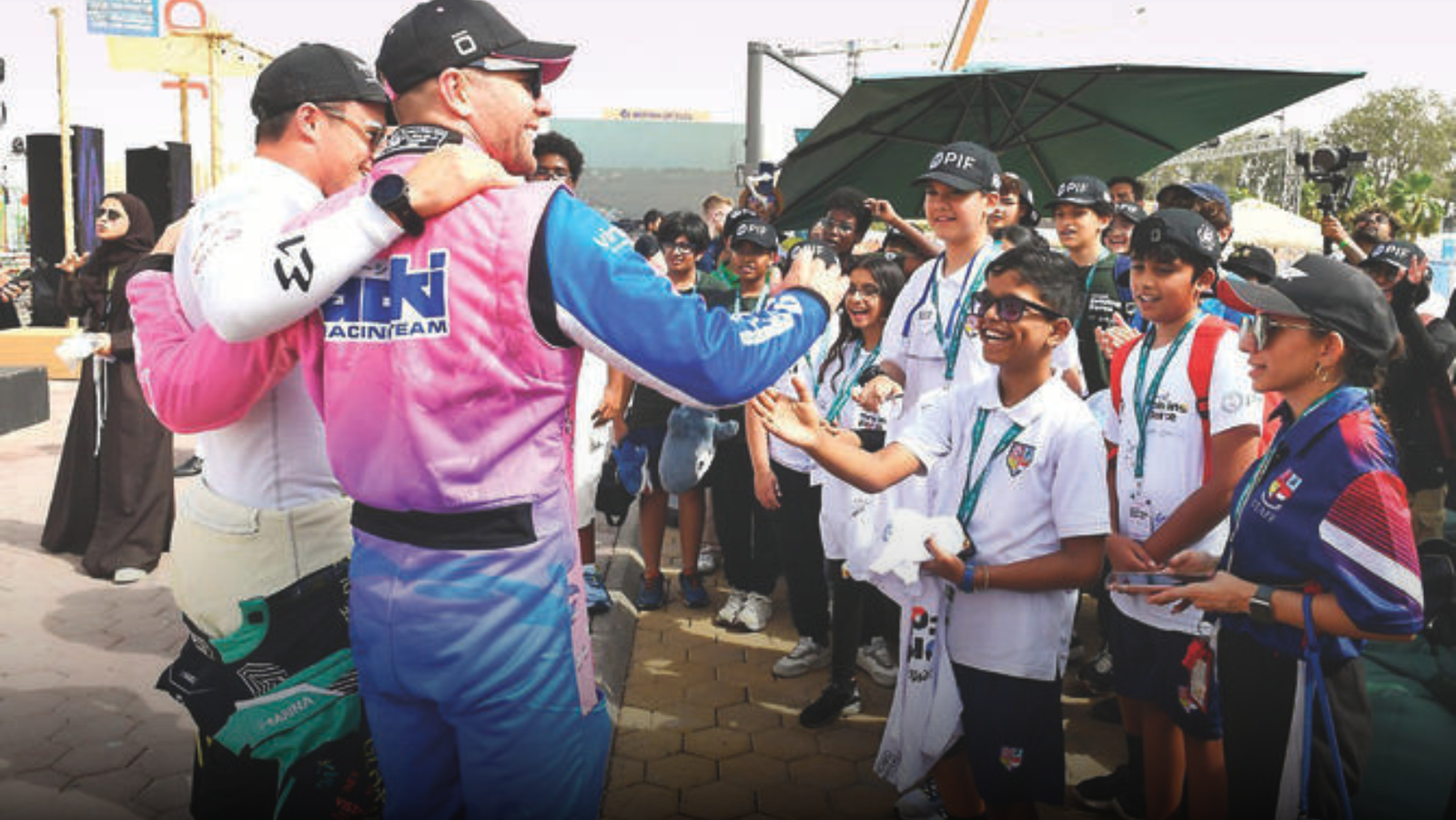 Jeddah students electric motorsport