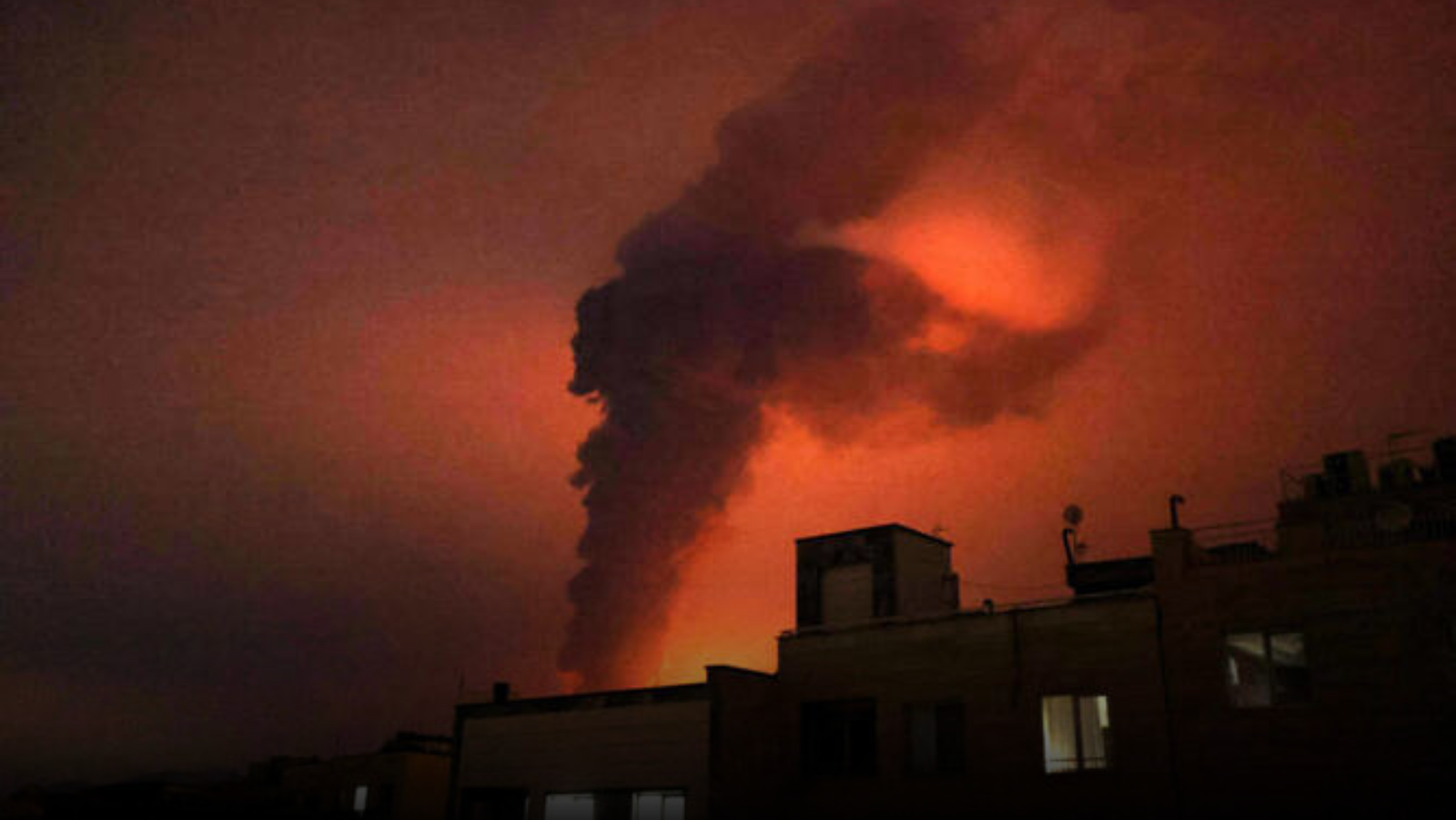 US Israel Strike Iran Oil Facilities Tehran