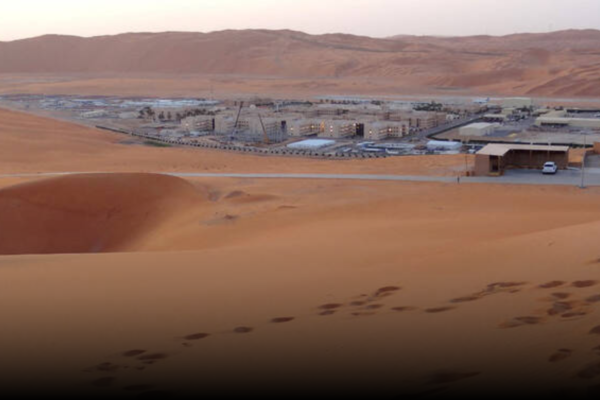 Saudi air defenses intercept drones at Shaybah