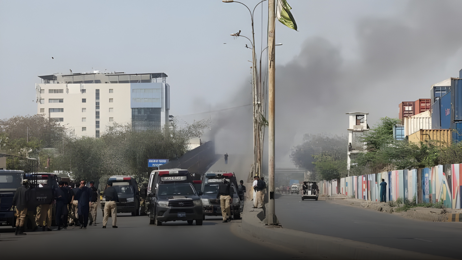 At least nine killed in pro-Iran protest at US consulate in Karachi