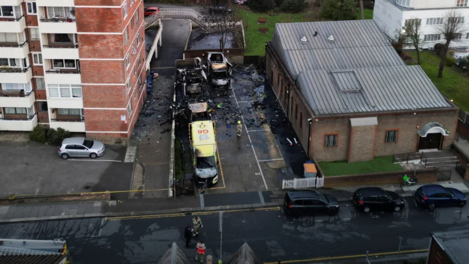 Antisemitic Attack Destroys Jewish Volunteer Ambulances