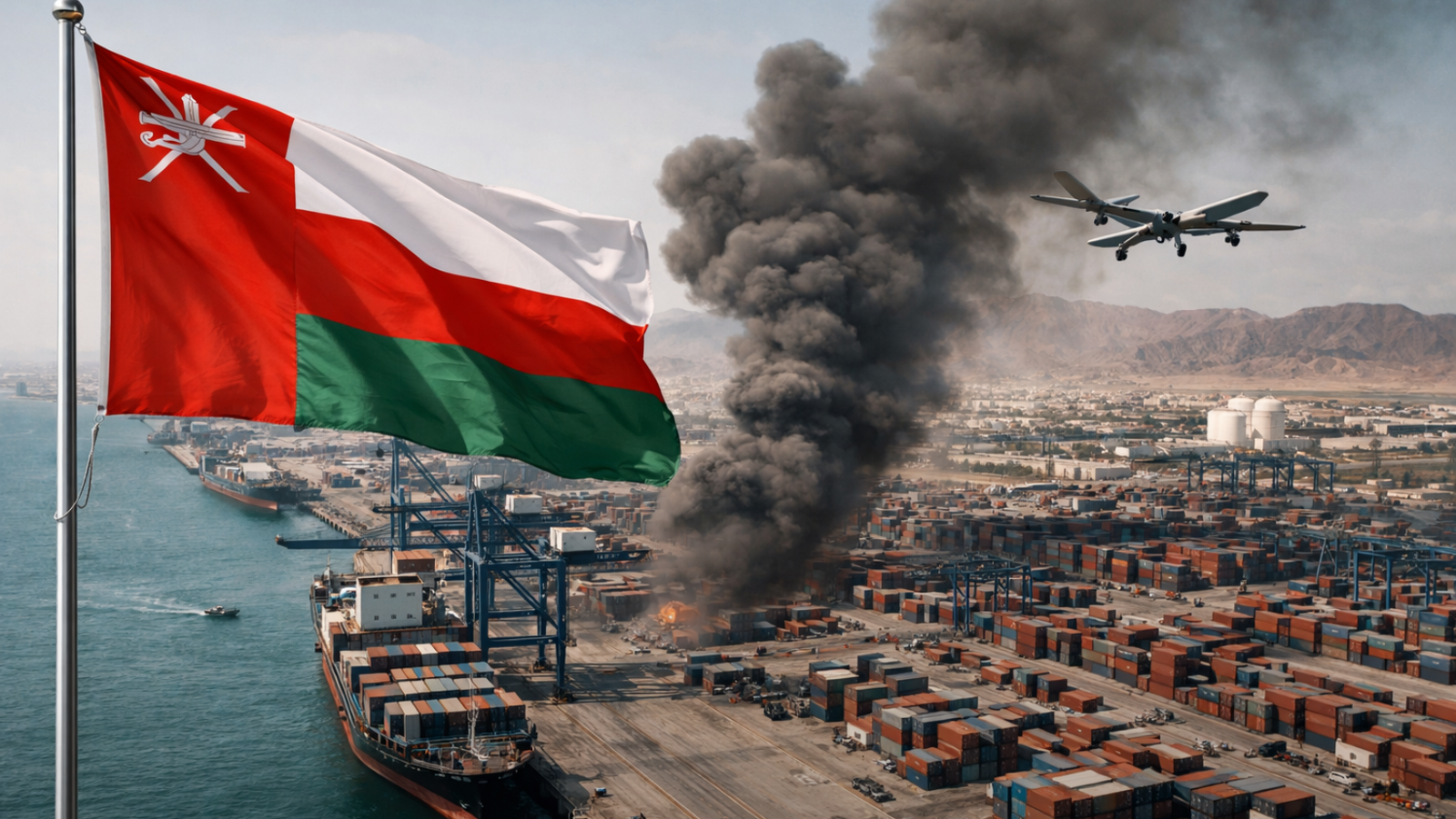 Port of Salalah drone attack