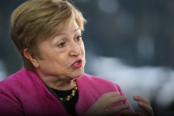 IMF Georgieva Warns Oil Prices Could Raise Inflation