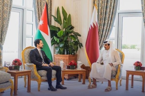 Qatar Jordan leaders discuss regional deescalation efforts