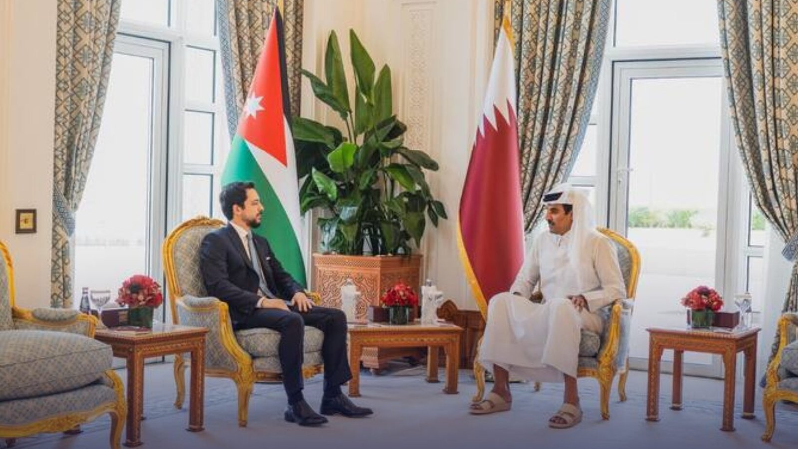 Qatar Jordan leaders discuss regional deescalation efforts