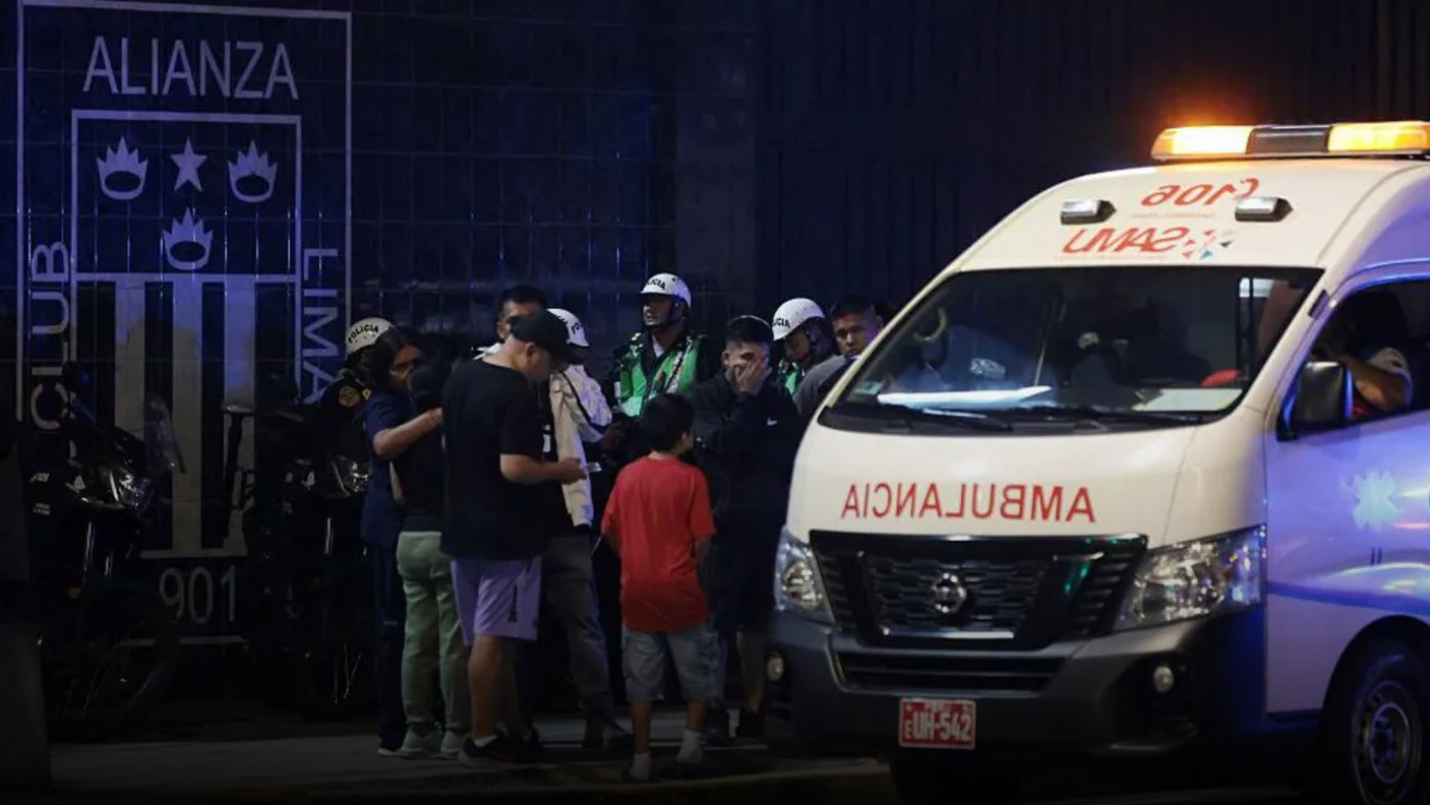 Peru football rally leaves one dead dozens injured