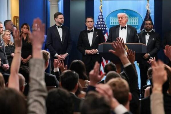 Trump says shooting won’t deter Iran war push