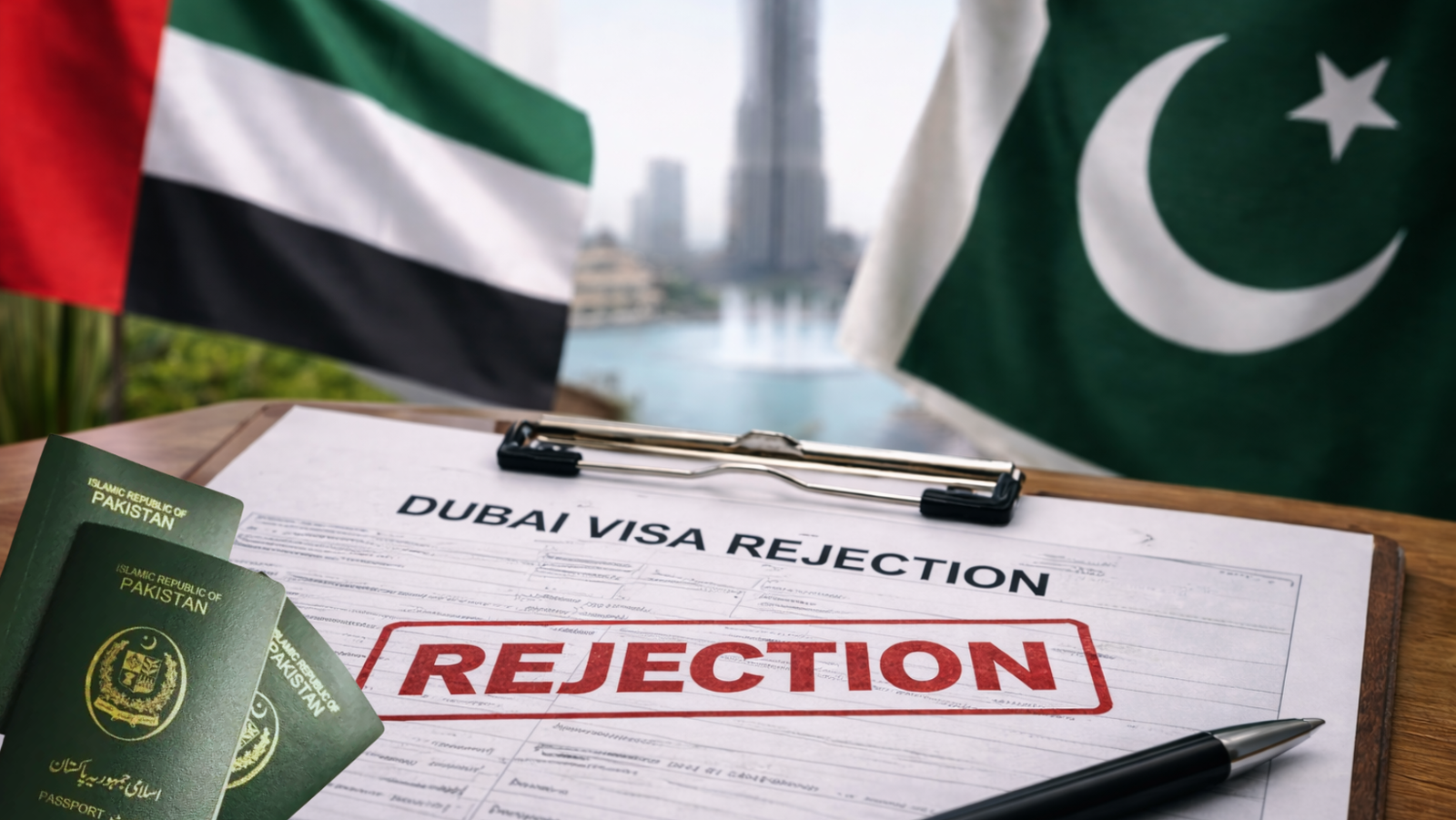 Dubai Visa Rejection for Pakistanis
